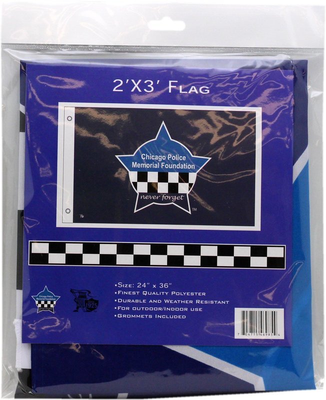 2ft X 3ft CPD Memorial Foundation Heavy Duty Flag
