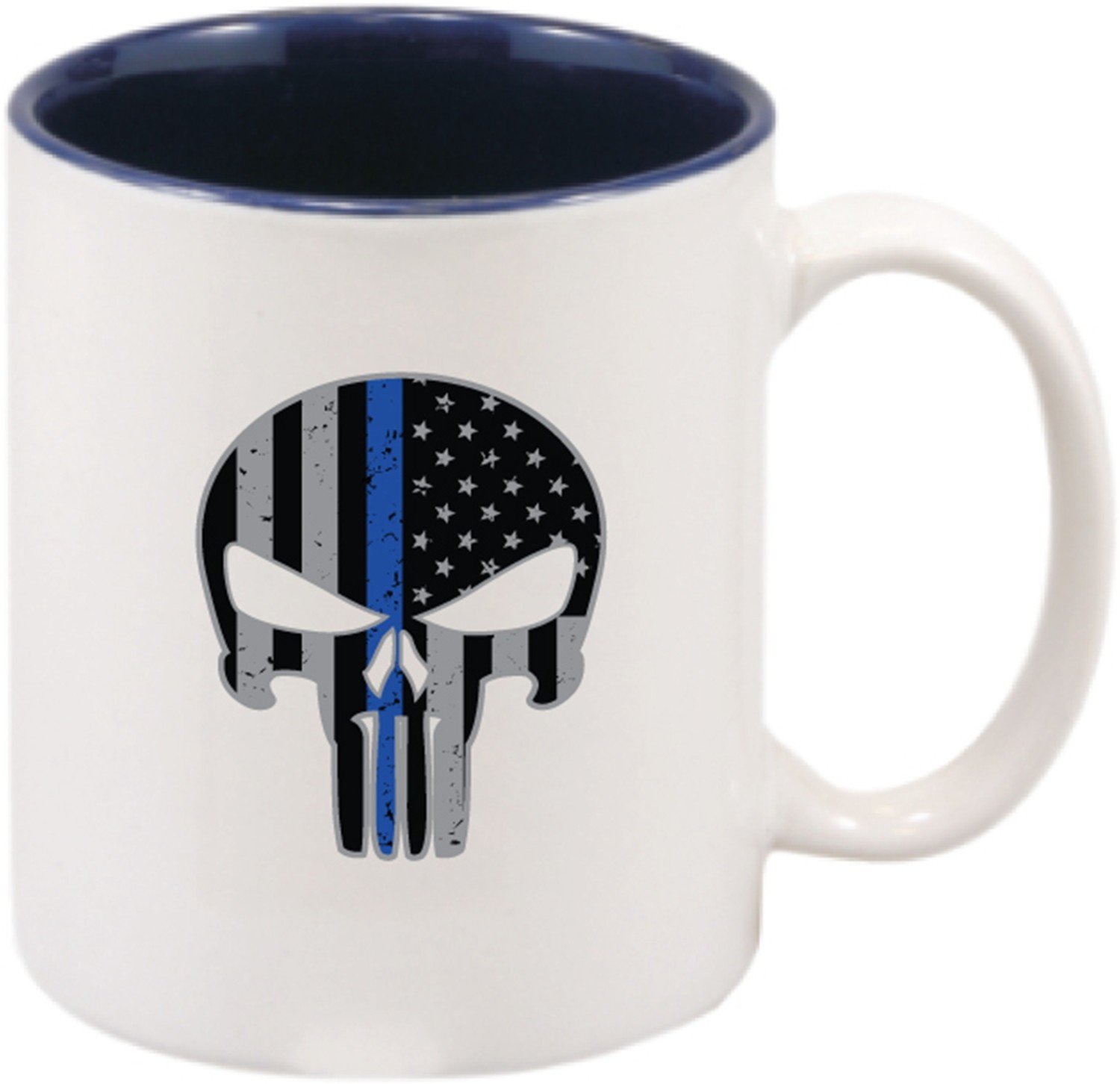 Punisher Blue Line Mug 11 oz.