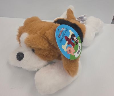 Memorial 10" Plush Beagle With Blue Bandana