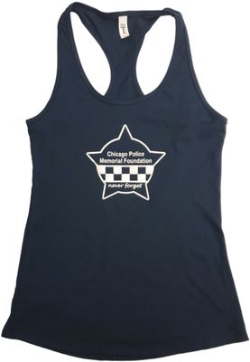 CPD Memorial Women's Tank Top Metallic Logo