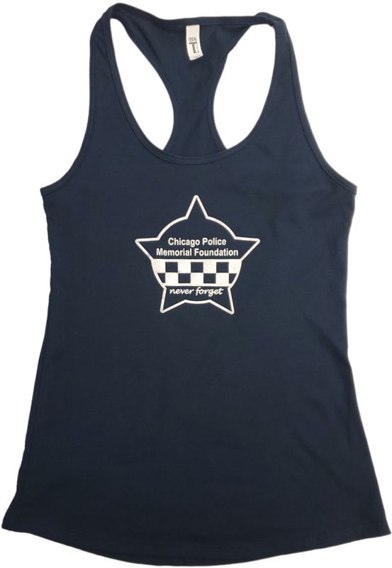 CPD Memorial Women's Tank Top Metallic Logo