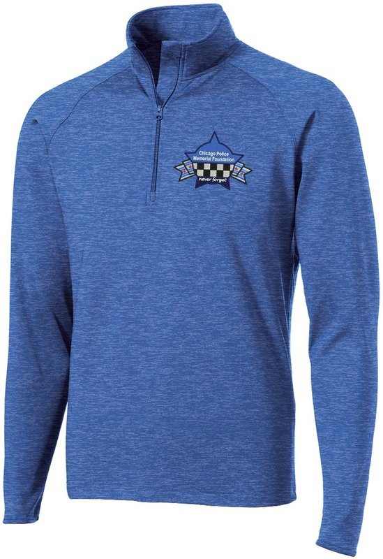 CPD Memorial Sport-Wick Stretch 1/2-Zip Pullover