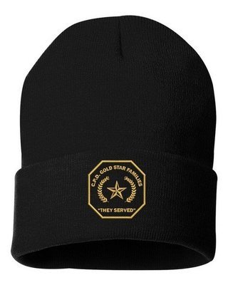 Gold Star Family Cuffed Knit Hat