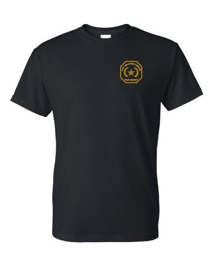 Gold Star Family Embroidered T-Shirt 8000
