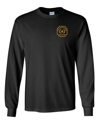 Gold Star Family Long Sleeve Embroidered T-Shirt 2400