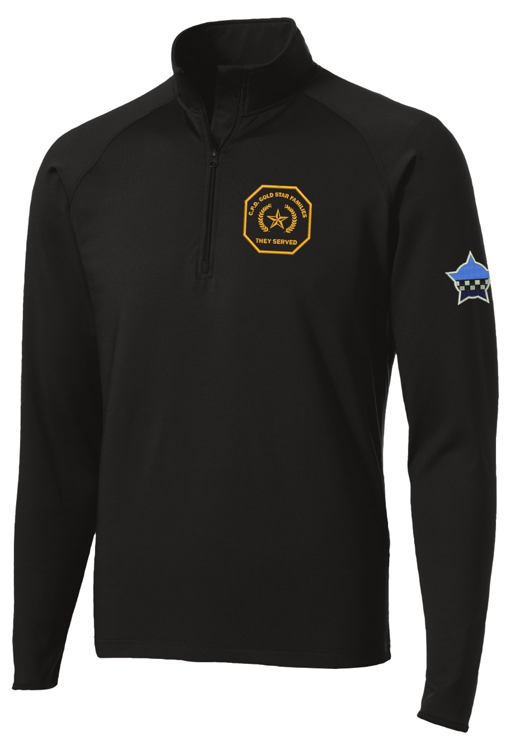 Gold Star Family Sport-Wick Stretch 1/2-Zip Pullover ST850