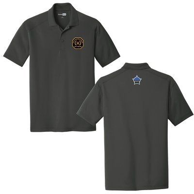 Gold Star Family Select Lightweight Snag-Proof Polo Charcoal CS418