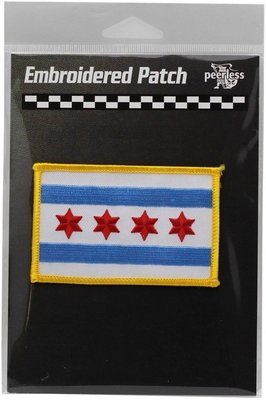 Chicago Flag Patch Full Color