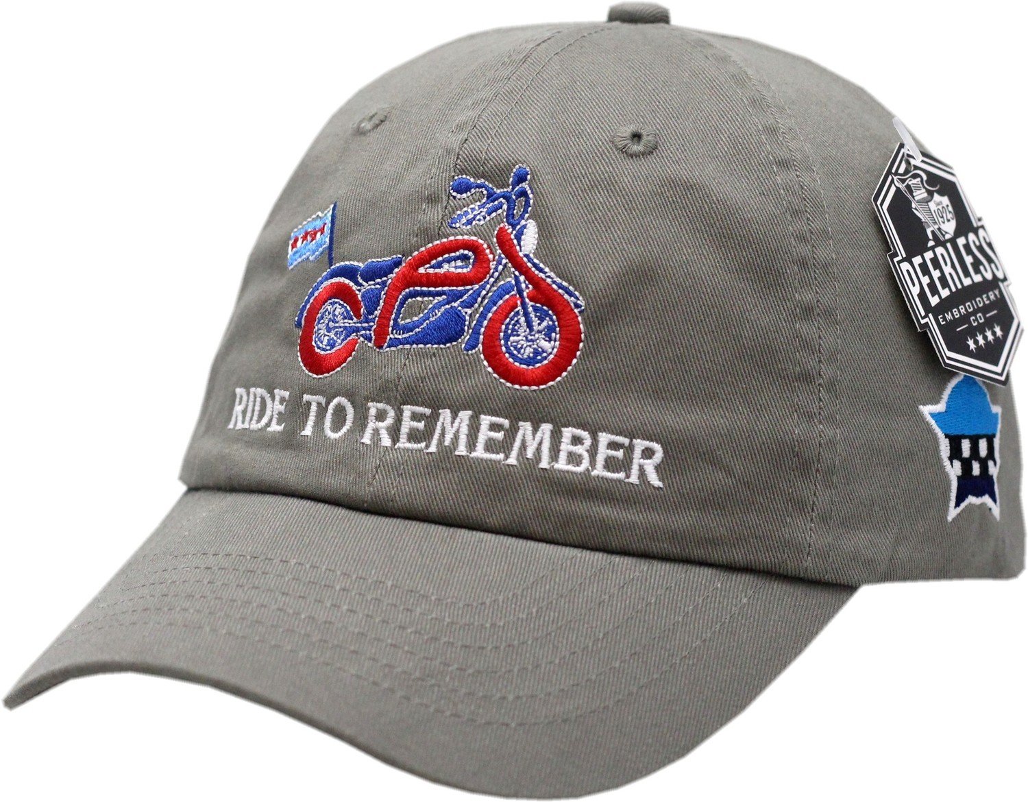 Ride To Remember Hat Slouch Buckle Back Hat Olive