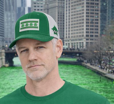 Irish Chicago Flag CPD Memorial Snapback Hat
