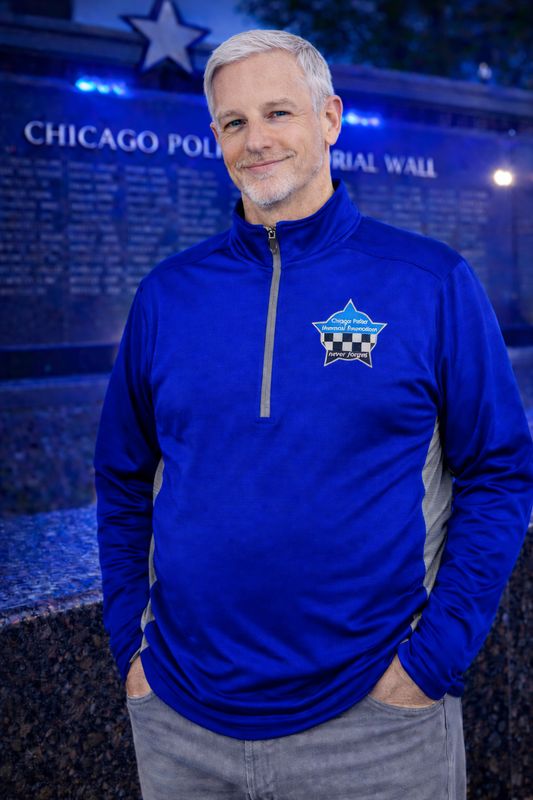 CPD Memorial 1/4 Zip Crossdye Performance Sweatshirt