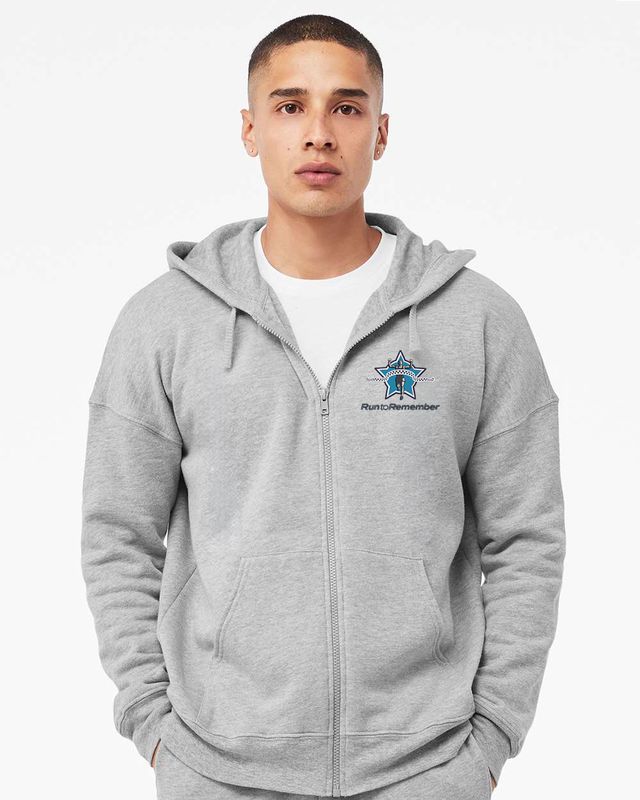 Run to Remember CPD Memorial Full Zip Hoodie