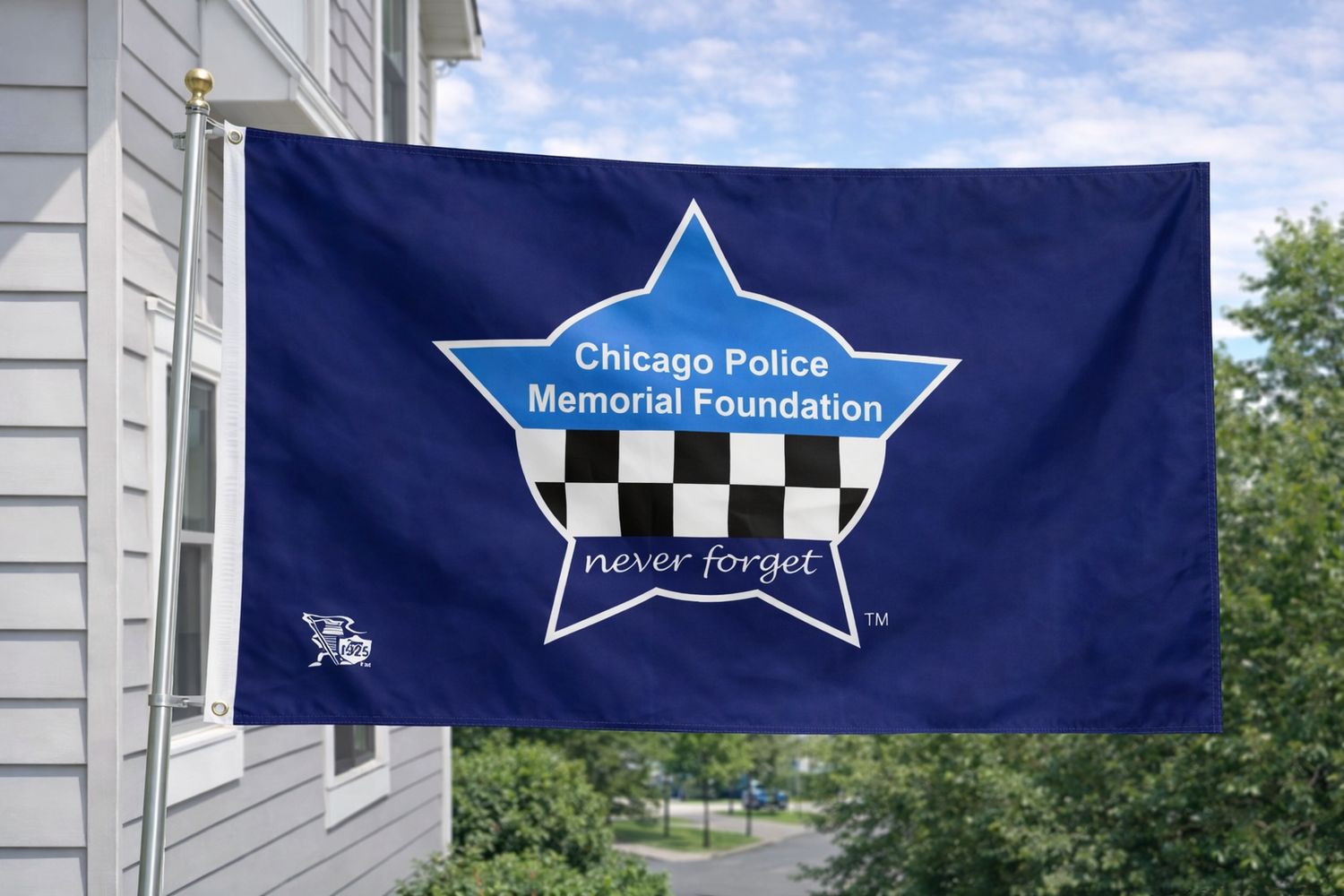 3ft X 5ft Heavy Duty CPD Memorial Foundation Flag