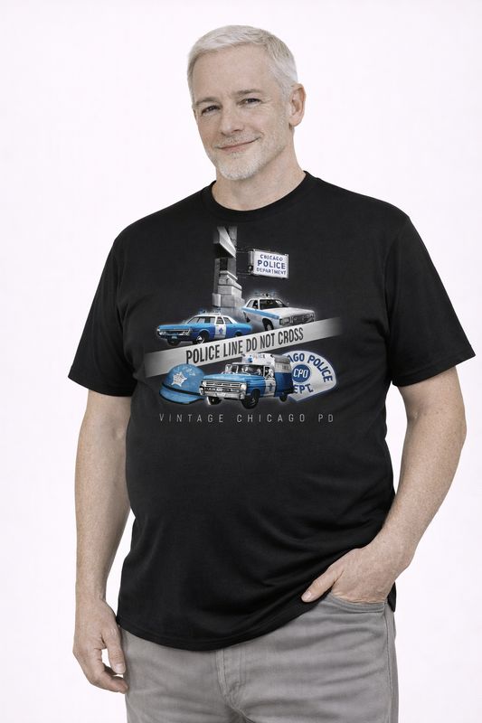 Chicago Police Vintage Memorial Shirt