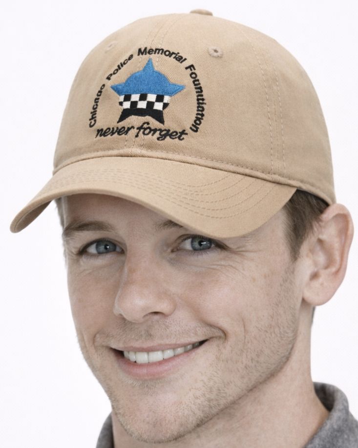 Chicago Police Memorial Khaki Buckle Back Hat