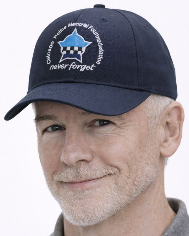 Chicago Police Memorial Navy Adjustable Strap Hat
