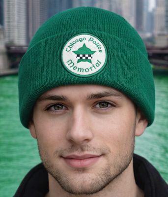 CPD Memorial Irish Green Cuffed Knit Hat