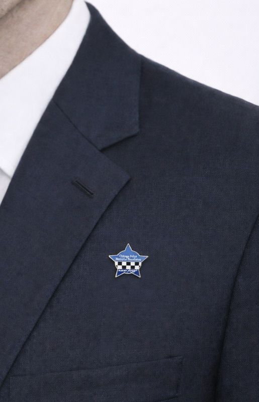 Chicago Police Memorial Star Lapel Pin