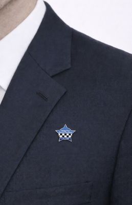 Chicago Police Memorial Star Lapel Pin
