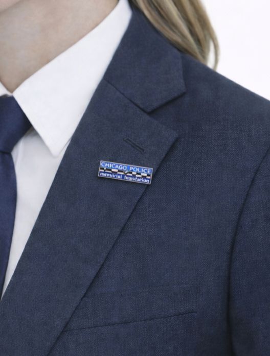 Chicago Police Memorial Bar Lapel Pin