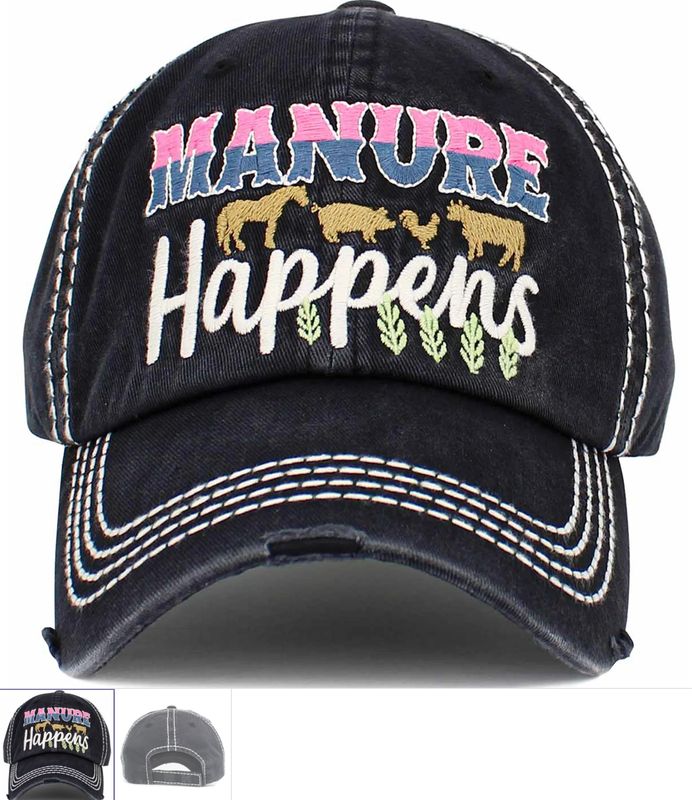 Manure Happens Hat