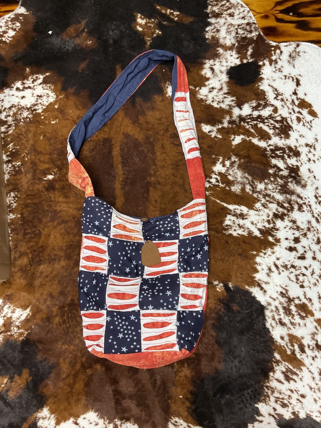 PATRIOTIC HIPPIE BAG