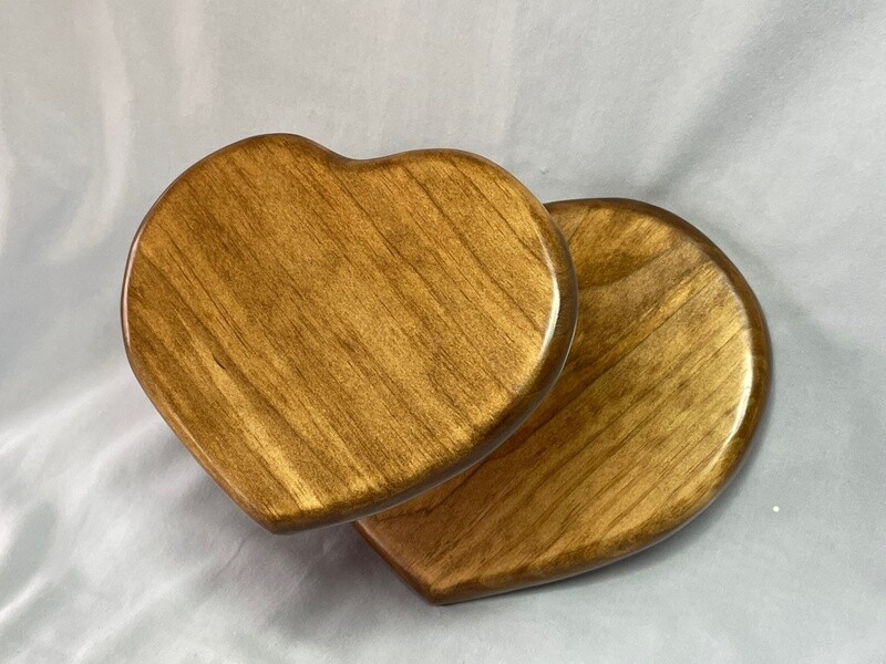 Folded Quilt Holder Heart Shaped