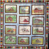 Barn Quilt Trails: 13 Blocks including Setting