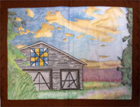 Barn Quilt Trails Block #2 End of Day