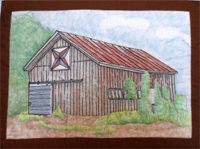 Barn Quilt Trails #6 Four Poinr Star