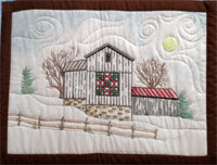 Barn Quilt Trails #8 Star Crossed Christmas