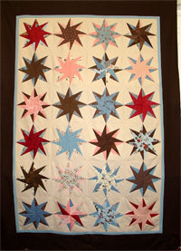 Star Burst Pattern (Paper Pieced Stars)