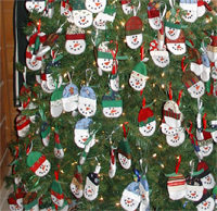 Little Snowman Ornament