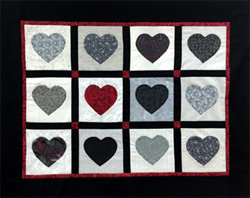 Hearts Galore - 6 Ways to Applique
