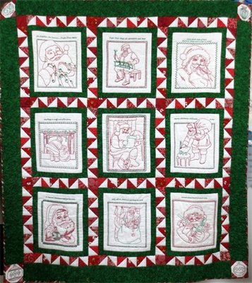 Santa in Stitches