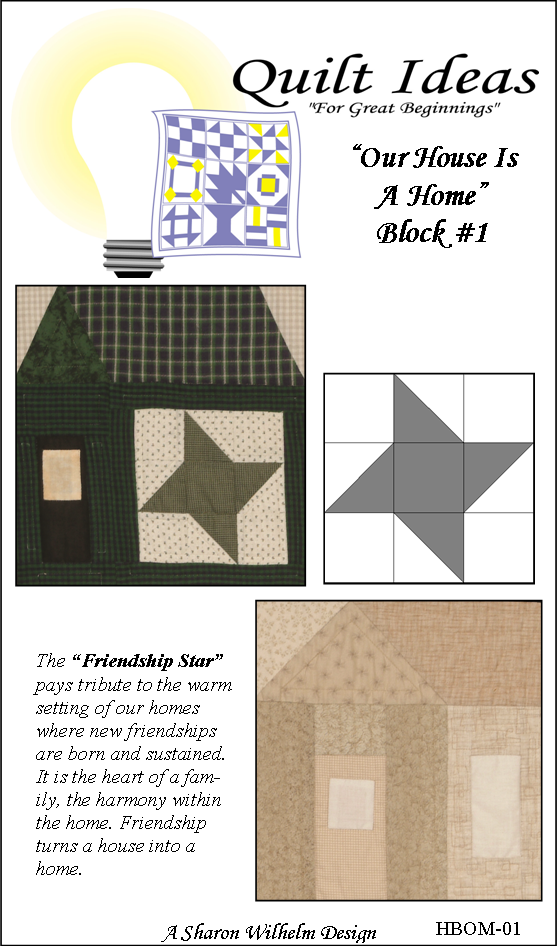 Our House is a Home Block #1