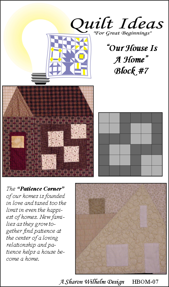 Our House is a Home Block #7