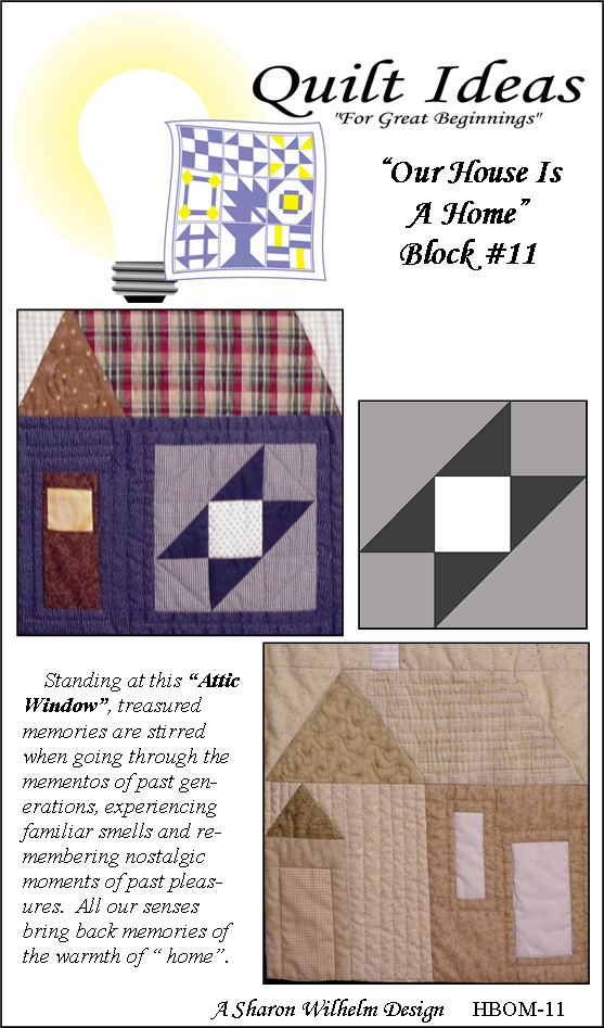Our House is a Home Block #11