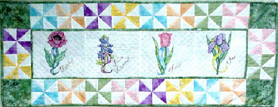 Springtime Table Runner