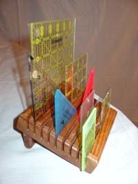 Ruler Holder 6" x 5-1/2" 9 Slots