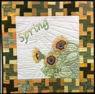 "Spring" Sunflowers &amp; Pin Wheels