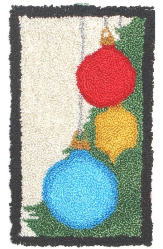 Christmas Balls Punch Needle June 9