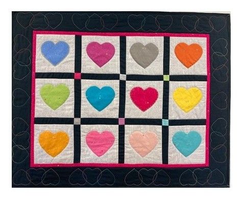 Hearts Galore! 6 ways to Applique - June 13