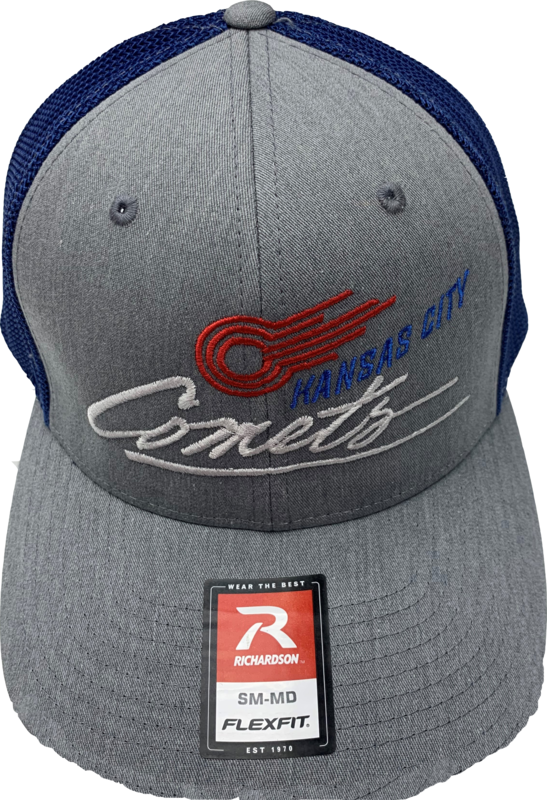 Flexfit Heather Gray White Comets
