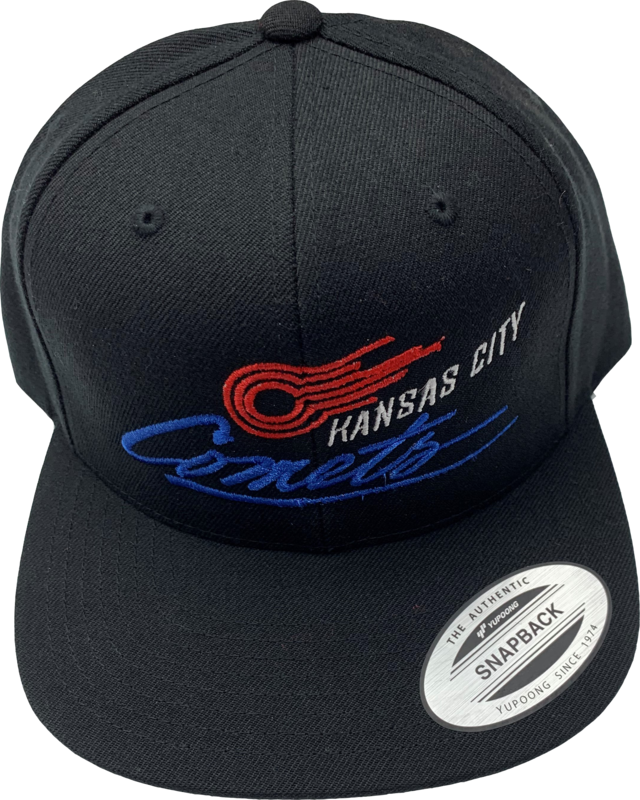 Black SNAP BACK Flat Bill