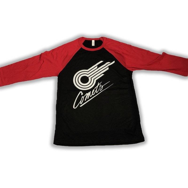3/4 Sleeve Red/Black