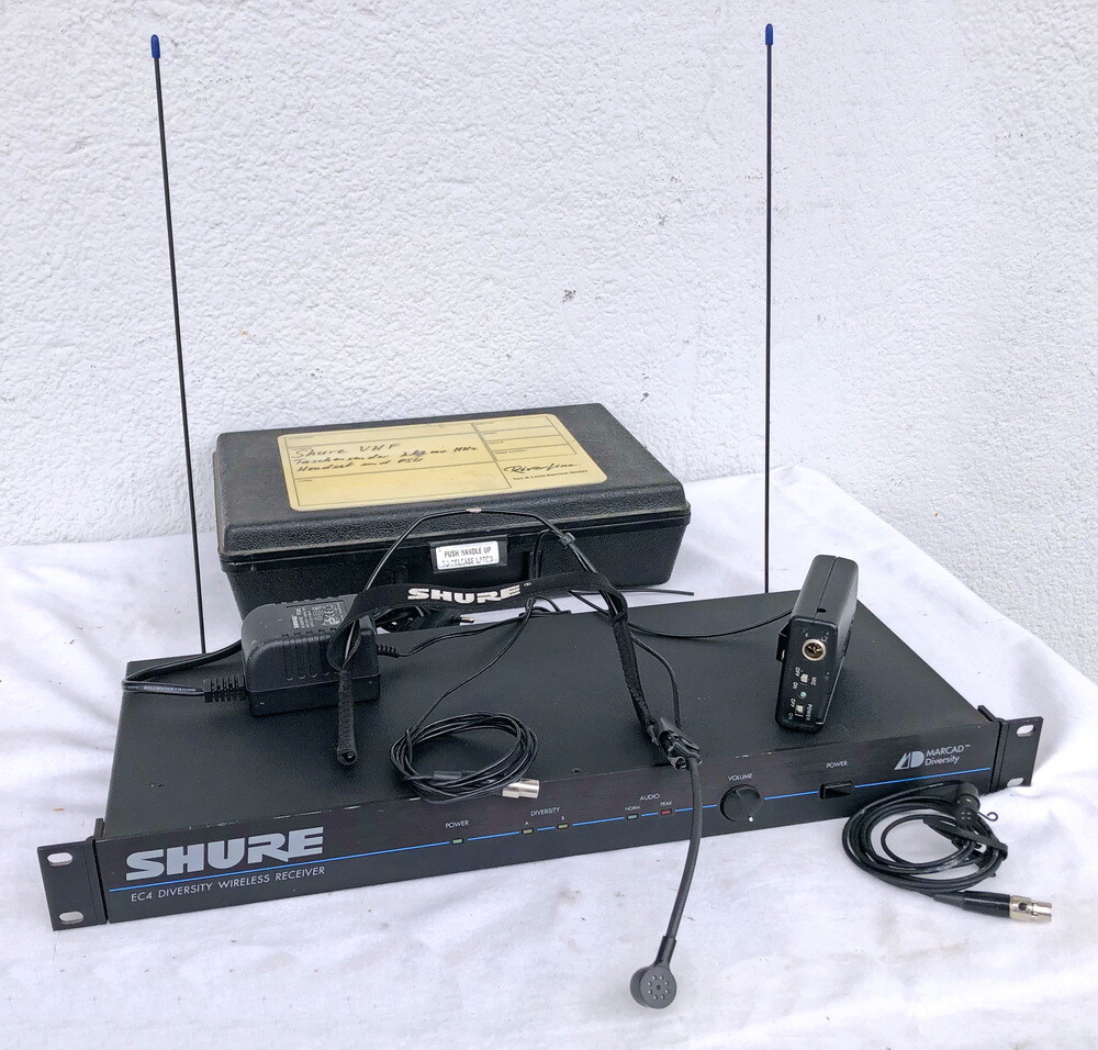 Shure EC-258 VHF set