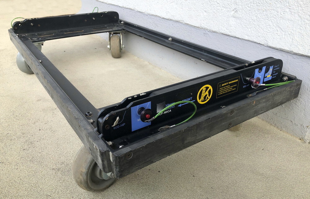 Meyer Sound MCF Mica castor dolly