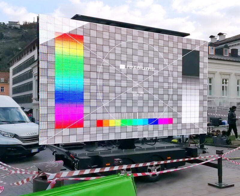 LED Trailer Screen 13 qm. 3,9mm Nationstar