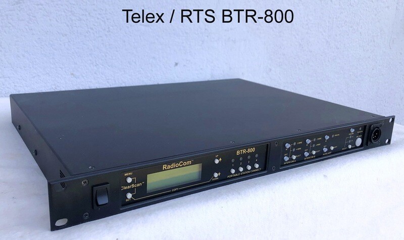 Telex RTS BTR-800 wireless intercom Telex RTS BTR-800 wireless intercom